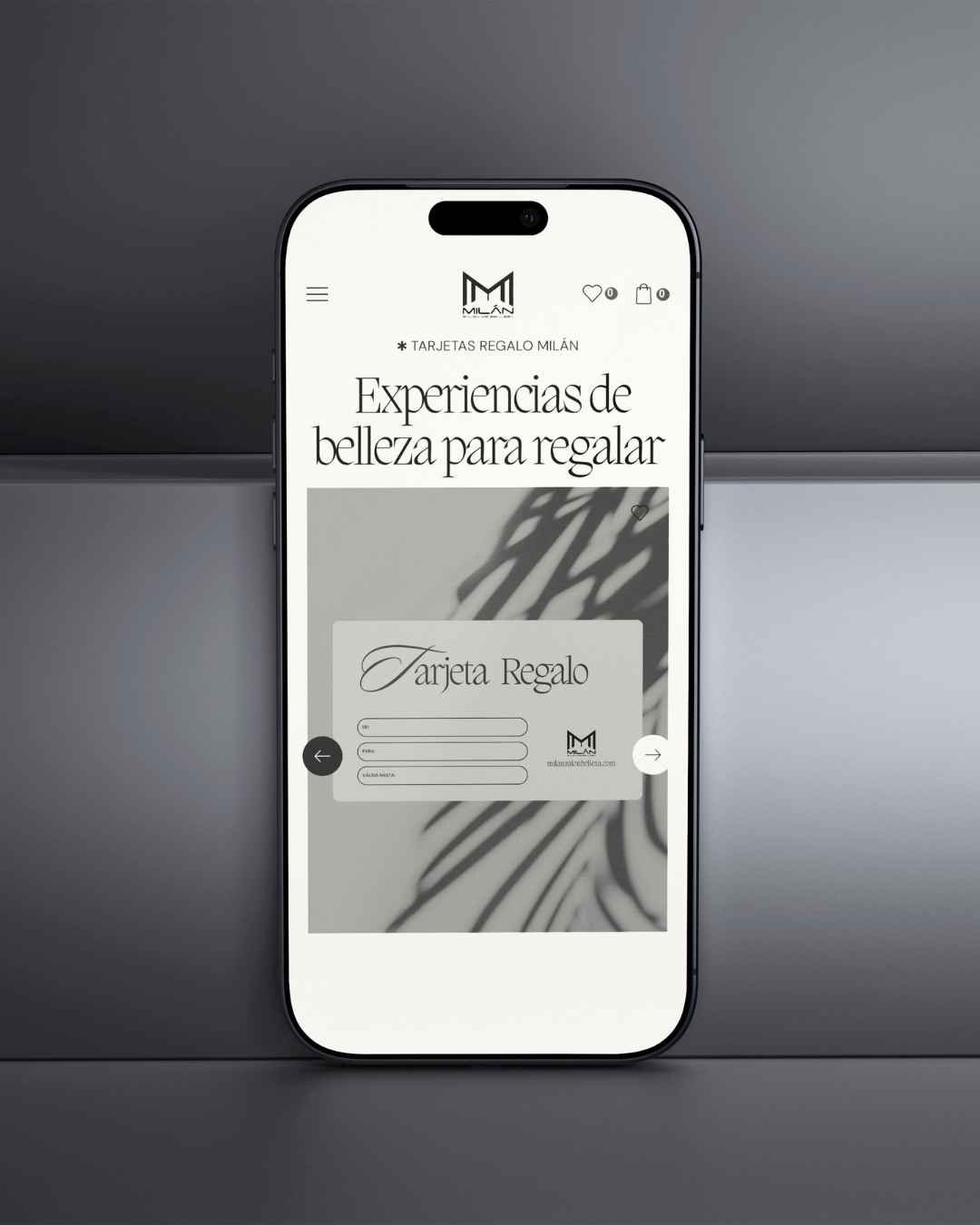 E-commerce de decoración · Buenas Vibes Studio