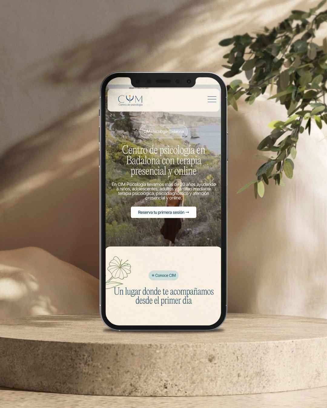 Web para consulta de psicología · Buenas Vibes Studio